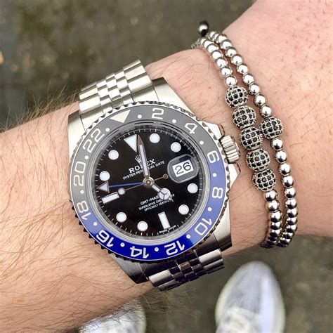 rolex batman jubilee review|rolex batman nato strap.